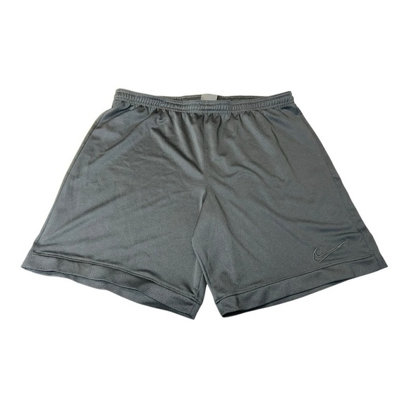 Nike Black Men’s Athletic Shorts L 100% Polyester Drawstring Solid DRI-FIT - Picture 1 of 7